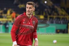 DFB Pokal; Borussia Dortmund - FC Ingolstadt 04; vor dem Spiel Stefan Kutschke (30, FCI)