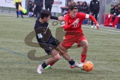 A-Junioren - Bundesliga Süd Fc Ingolstadt 04 - SC Freiburg -  Hoti Valentin (Nr.6 - FC Ingolstadt A-Jugend) - Foto: Meyer Jürgen