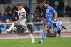 Toto Pokal; Halbfinale; FV Illertissen - FC Ingolstadt 04; Pascal Testroet (37, FCI) Niklas Jeck (22 FVI)