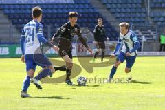 3. Liga - 1. FC Magdeburg - FC Ingolstadt 04 - Merlin Röhl (34, FCI) Bittroff Alexander (24 Magdeburg)