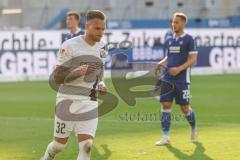 2.BL; Karlsruher SC - FC Ingolstadt 04; Tor Jubel Treffer  Elfmeter Patrick Schmidt (32, FCI)