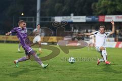 Toto-Pokal; SV Wacker Burghausen - FC Ingolstadt 04; Lars Lokotsch (13, FCI) Torchance verpasst Hofherr, Adrian (18 SVWB)