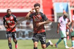 3. Liga; FC Ingolstadt 04 - Würzburger Kickers; Tor Jubel Treffer 2:1 Davide Sekulovic (33, FCI) F