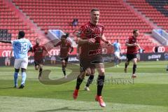 3. Liga - FC Ingolstadt 04 - TSV 1860 München - Tir 1:0 Jubel Stefan Kutschke (30, FCI)