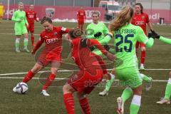 2. Frauen-Bundesliga - Saison 2021/2022 - FC Ingolstadt 04 - VFL Wolfsburg II - Galvez Estrada (#2 FCI) - Foto: Meyer Jürgen