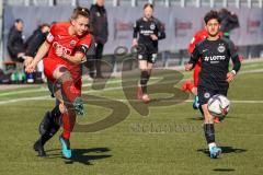 2. Frauen-Bundesliga - Saison 2021/2022 - FC Ingolstadt 04 - Eintracht Frankfurt II - Maier Ramona (#18 FCI) - Foto: Meyer Jürgen