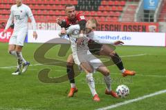 3. Fußball-Liga - Saison 2020/2021 - FC Ingolstadt 04 - FC Viktoria Köln - Fatih Kaya (#9,FCI)  - Foto: Meyer Jürgen