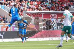 2.BL; FC Ingolstadt 04 - Werder Bremen, Fatih Kaya (9, FCI) Veljkovic Milos (13 Bremen)