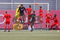 A - Junioren Bundesliga Süd/Südwest -  Saison 2021/2022 - FC Ingolstadt 04 - Eintracht Frankfurt - Dehler Maurice Torwart FCI - Foto: Meyer Jürgen