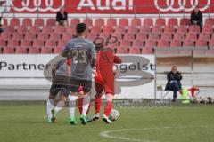 Bayernliga Süd - Saison 2021/2022 - FC Ingolstadt 04 II - VfB Hallbergmoos - Foto: Meyer Jürgen