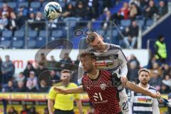 2023_11_11 - 3. Liga - Saison 2023/24 - MSV Duisburg - FC Ingolstadt 04 - Lukas Fröde (Nr.34 - FCI) - Niclas Stierlin (Nr.23 - MSV Duisburg) - Foto: Meyer Jürgen