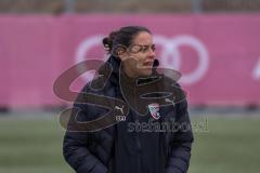 A - Junioren Bundesliga Süd/Südwest -  Saison 2021/2022 - FC Ingolstadt 04 - 1. FC Saarbrücken - Sabrina Wittmann Trainerin FCI - Foto: Meyer Jürgen