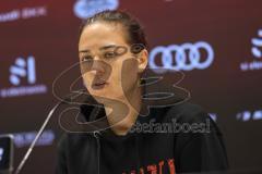 3. Liga; FC Ingolstadt 04 - FC Viktoria Köln; Interview Pressekonferenz Cheftrainerin Sabrina Wittmann (FCI)