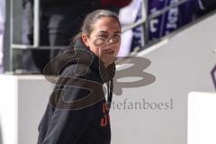 3. Liga; VfL Osnabrück - FC Ingolstadt 04; Cheftrainerin Sabrina Wittmann (FCI) vor dem Spiel