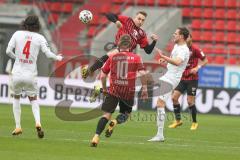 3. Fußball-Liga - Saison 2020/2021 - FC Ingolstadt 04 - FC Viktoria Köln - Tobias Schröck (#21,FCI)  - Foto: Meyer Jürgen