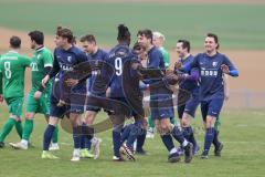 Kreisklasse - Saison 2024/25- SV Lippertshofen - TSV Etting - Der 0:1 Führungstreffer durch Norbert Redl blau Etting - jubel -  - Foto: Meyer Jürgen
