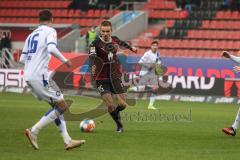 2.BL; FC Ingolstadt 04 - Karlsruher SC; Filip Bilbija (35, FCI) Heise Philip (16 KSC)