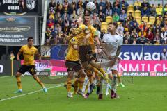 3.Liga - Saison 2022/2023 - Dynamo Dresden - FC Ingolstadt 04 - Calvin Brackelmann (Nr.17 - FCI) - Stefan Kutschke (Nr.30 - Dynamo Dresden) - Foto: Meyer Jürgen