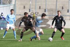 Toto Pokal - TSV 1860 München - FC Ingolstadt 04 - Patrick Sussek (37, FCI) Maximilian Neuberger (38, FCI) Lex Stefan (7, 1860)