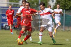 A-Junioren  Bundesliga - FC Ingolstadt 04 - VFB Stuttgart -  Saison 2022/2023 - Causevic Benjamin rot FCI - Foto: Meyer Jürgen