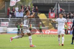 3. Liga; VfB Oldenburg - FC Ingolstadt 04; Tor Jubel Treffer Marcel Costly (22, FCI) 0:3 Dominik Franke (3 FCI)