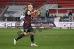 2.BL; FC Ingolstadt 04 - Karlsruher SC; ärgert sich Christian Gebauer (22, FCI)