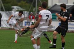Bezirksliga - Saison 2025/26- TSV Gaimersheim - TSV Rohrbach - Hakan Düzgün (Nr.25 - TSV Gaimersheim) - Michael Humbach schwarz Rohrbach - Foto: Meyer Jürgen