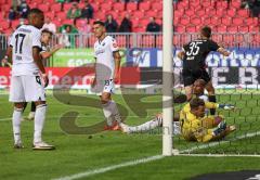 2.BL; SV Sandhausen - FC Ingolstadt 04 - Tor Jubel Filip Bilbija (35, FCI) 0:1, Torwart Drewes Patrick (1 SVS) Keita-Ruel Daniel (9 SVS) #Ajdini Bashkim (19 SVS) Zenga Erik (17 SVS)