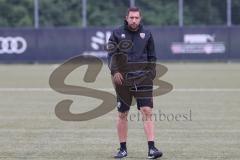 Freundschaftsspiel - Saison 2024/25 - FC Ingolstadt 04 II - TSV Rain/Lech  - Cheftrainer Patrick Schönfeld (FCI U21) vor dem Spiel - XXXXX - Foto: Meyer Jürgen