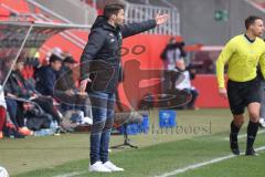 3.Liga - Saison 2022/2023 - FC Ingolstadt 04 -  - FC Freiburg II - Cheftrainer Guerino Capretti  (FCI) - Foto: Meyer Jürgen