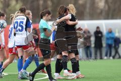 2. Bundesliga Frauen - Saison 2023/24 - FC Ingolstadt 04 Frauen - HSV Fr.1 - Anna-Lena Fritz (Nr.19 - FCI) schiesst den 2:2 Ausgleichstreffer - jubel - Foto: Meyer Jürgen