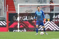 3. Liga; FC Ingolstadt 04 - Rot-Weiss Essen; Torwart Kai Eisele (25, FCI)