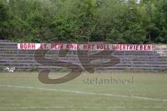 2. Bundesliga Frauen - Saison 2025/26 - FC Ingolstadt 04 Frauen - FCB München II - Banner - Choreo - XXXXX - Foto: Meyer Jürgen