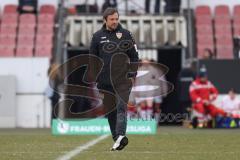 2. Bundesliga Frauen - Saison 2025/26 - FC Ingolstadt 04 Frauen - VFB Stuttgart  - Trainer Heiko Gerber Stuttgart - XXXXX - Foto: Meyer Jürgen