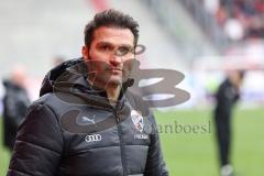 3. Liga; FC Ingolstadt 04 - Rot-Weiss Essen; nach dem Spiel Interview Cheftrainer Guerino Capretti (FCI)