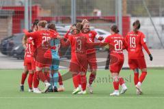 2. Bundesliga Frauen - Saison 2023/24 - FC Ingolstadt 04 Frauen - FC Carl Zeiss Jena - Die Mannschaft motiviert sich vor dem Spiel -  - XXXXX - Foto: Meyer Jürgen