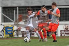 2023_11_12 - Bezirksliga - Saison 2023/24 - TSV Gaimersheim - SK Srbija München - Nico von Swiontek Brzezinski weiss Gaimersheim - Leon Dimitric
 München - Foto: Meyer Jürgen