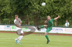 BZL Oberbayern Nord - Testspiel - TSV Aiglsbach - SV Manching - Rainer Meisinger grün Manching - Foto: Jürgen Meyer