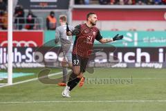 3. Liga; FC Ingolstadt 04 - 
Rot-Weiss Essen; Torchance Pascal Testroet (37, FCI) Torwart Golz Jakob (1 RWE)