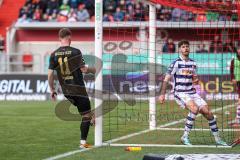 3. Liga; FC Ingolstadt 04 - MSV Duisburg; ärgert sich Torchance verpasst Sebastian Grönning (11, FCI)