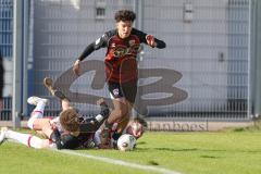 A-Junioren Bundesliga -  Saison 2026/27 - FC Ingolstadt 04 - VFB Stuttgart - Tahiti Mohamed rot FCI - XXXXX -  Foto: Meyer Jürgen