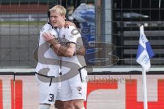 3. Liga; SV Meppen - FC Ingolstadt 04; Tor Jubel Treffer Tobias Bech (11, FCI) 0:3, Justin Butler (31, FCI)