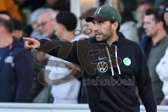Landesliga - Saison 2025/26 - SV Manching - TSV Dachau  - Cheftrainer Cüneyt Köz (SV Manching) - XXXXX - Foto: Meyer Jürgen