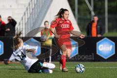 2023_10_22 - 2. Bundesliga - Saison 2023/24 - FC Ingolstadt 04 Frauen - FSV Gütersloh - Pija Reininger (Nr.21 - FCI Frauen) - Wahle Edda weiss Gütersloh - Foto: Meyer Jürgen