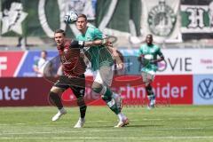 3. Liga; FC Ingolstadt 04 - VfB Lübeck; Pascal Testroet (37, FCI) Löhden Jannik (30 VfB)