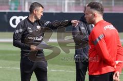 3.Liga - Saison 2022/2023 - FC Ingolstadt 04 -  - Cheftrainer Michael Köllner (FCI) beim ersten Training - Cheftrainer Michael Köllner (FCI) gibt Anweisungen - Foto: Meyer Jürgen