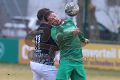 Bezirksliga - Saison 2024/25 - FC Gerolfing - FC Fatih Ingolstadt - Flaur Bashota (Nr.23 - FC Gerolfing) - Roin Koblianidze (Nr.11 - FC Fatih) - Foto: Meyer Jürgen