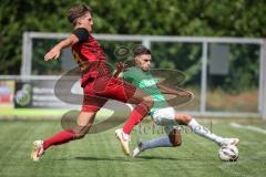 Kreisliga- Saison Saison 2026/27 -  Bernd Noll rot Kasing - Aaron Toski grün Fatih - Foto: Meyer Jürgen