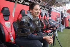 3. Liga; FC Ingolstadt 04 - SV Waldhof Mannheim; Cheftrainerin Sabrina Wittman (FCI)
