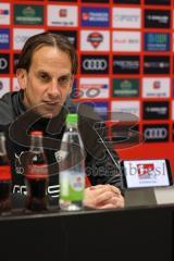 2.BL; FC Ingolstadt 04 - Training, neuer Cheftrainer Rüdiger Rehm, Pressekonferenz, Cheftrainer Rüdiger Rehm (FCI)